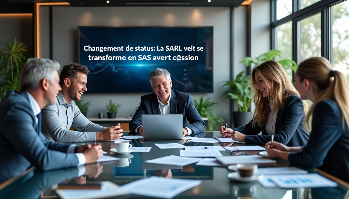 découvrez comment une sarl peut se transformer en sas avant cession pour bénéficier d'un taux d'enregistrement réduit à 0,1%, sans attendre la publication au bodacc. optimisez vos démarches de changement de statut et maximisez vos économies.