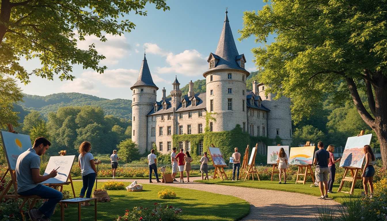 découvrez comment un château près d'angers réunit artistes et entrepreneurs autour de projets innovants. un lieu unique où créativité et collaboration inspirent de nouvelles idées.