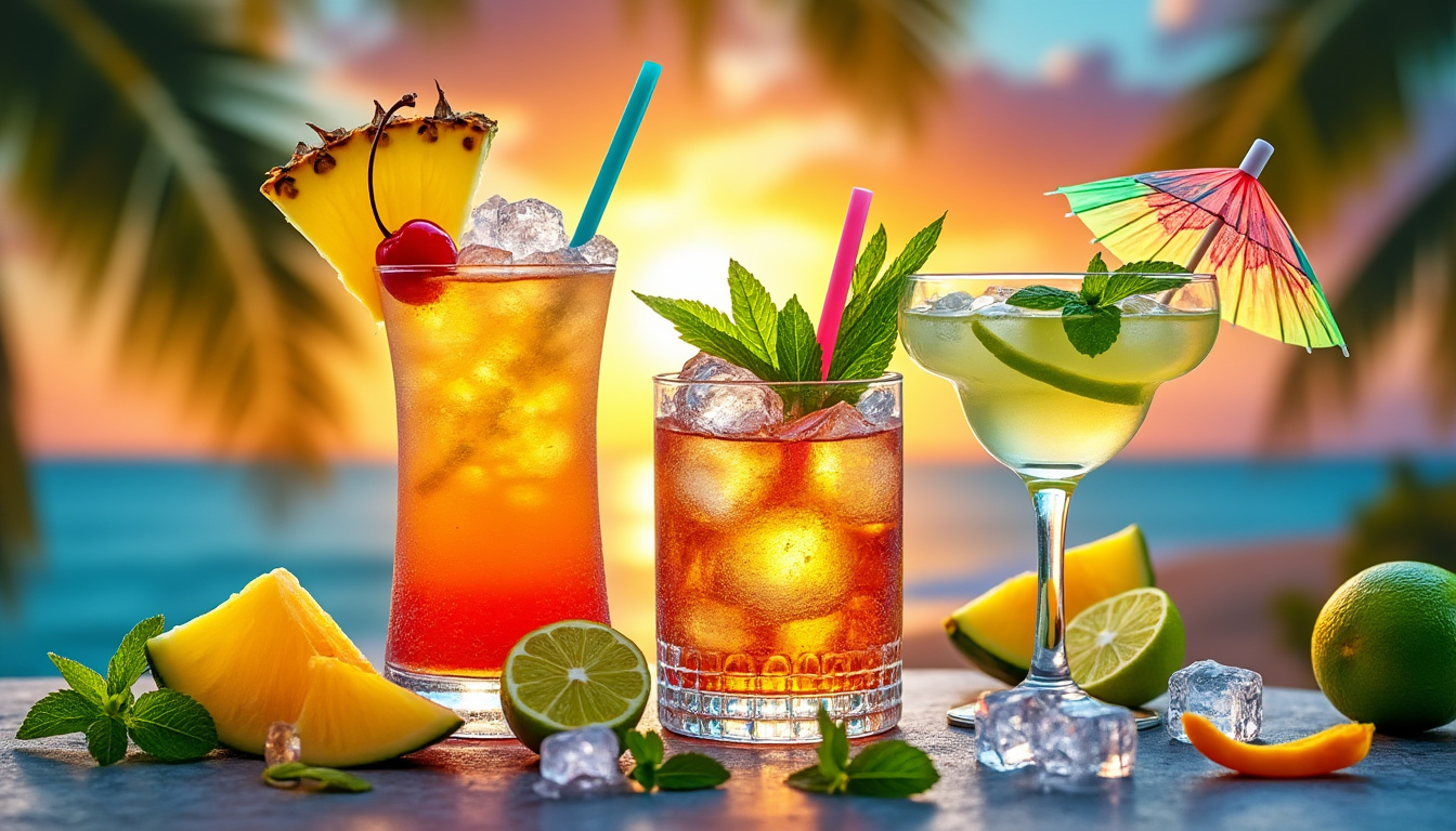 explorez une sélection de cocktails originaux à base de captain morgan pour apporter une touche d’exotisme et de saveur à vos apéritifs entre amis.