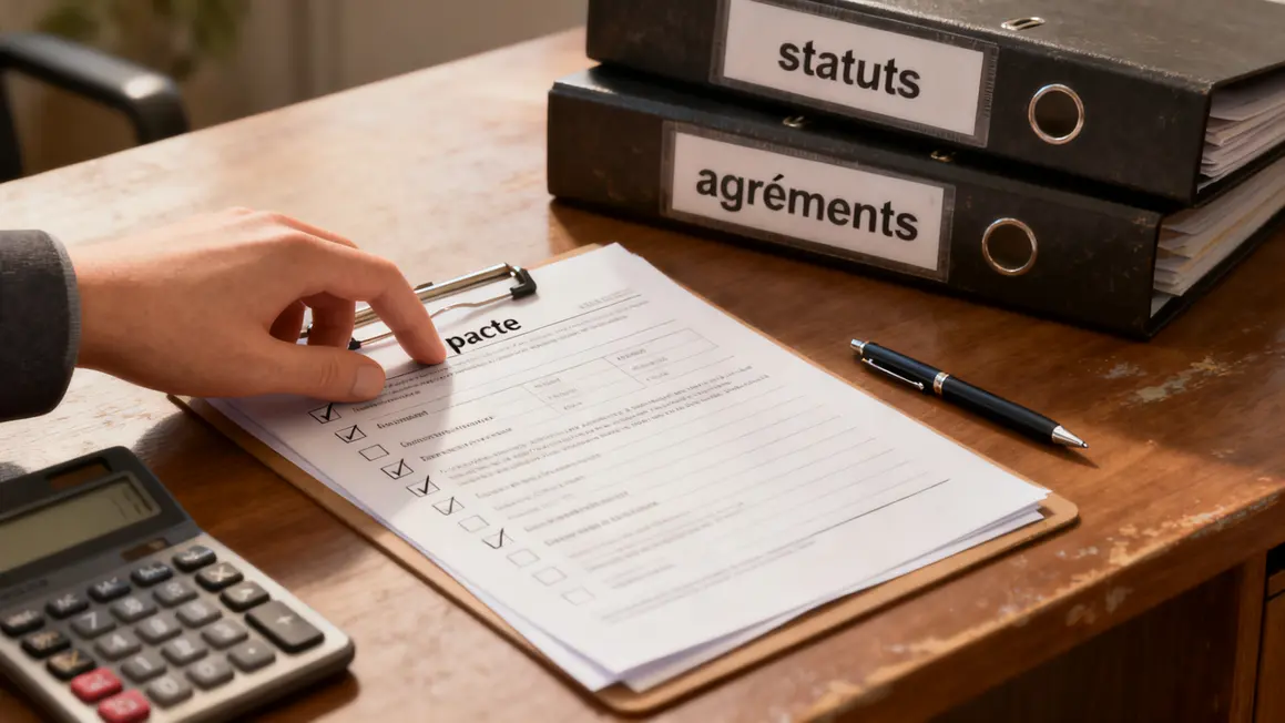 Statuts check-list cession parts sociales