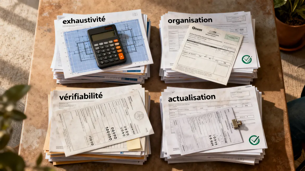 préparation du dossier vendeur : critères de choix vraiment utiles 1 piles de dossiers criteres vendeur immobilier entreprise