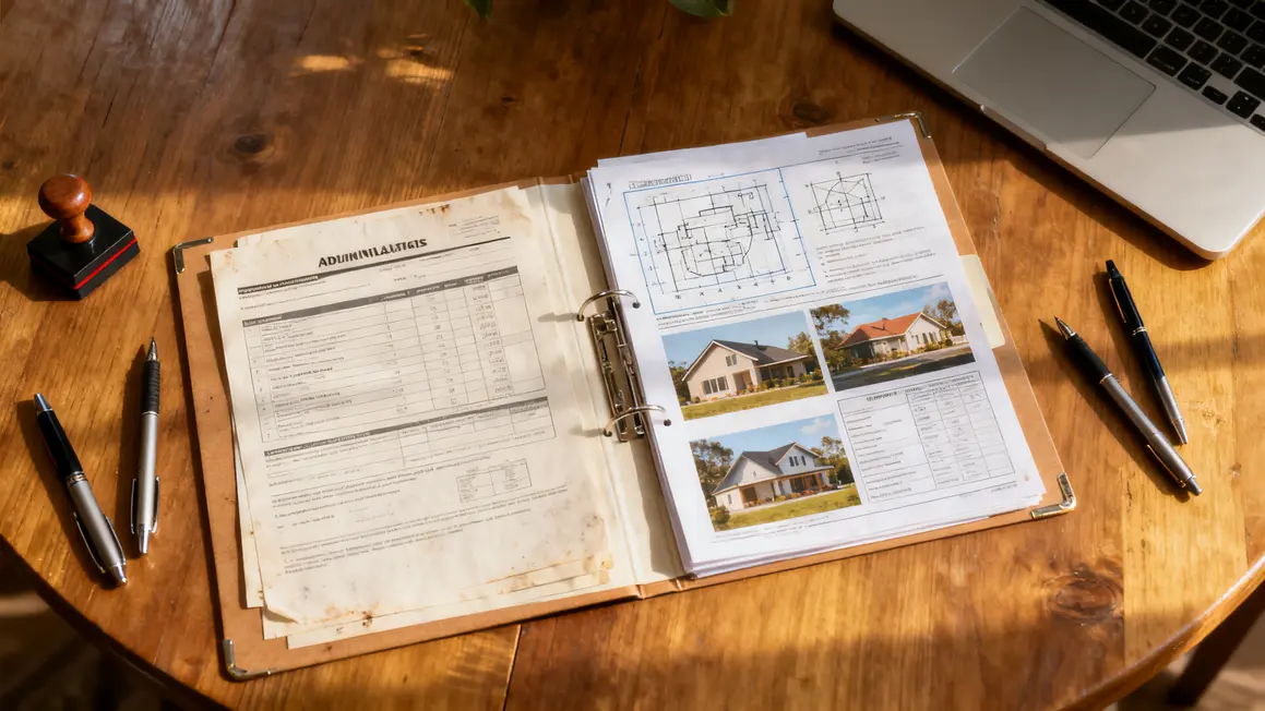 dossier immobilier documents diagnostics plans