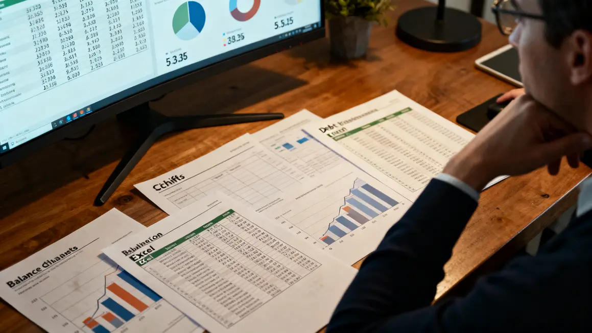Tableau bilans et dettes due diligence vendeur