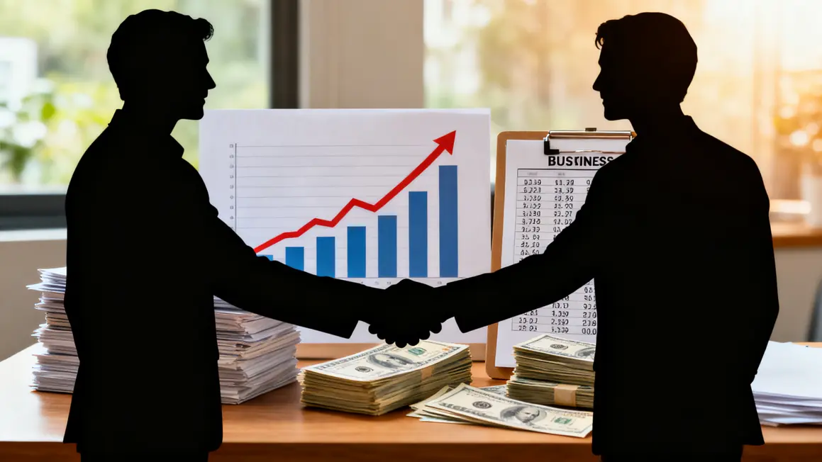earn-out : guide pratique pour bien commencer 1 earn-out handshake bureau graphiques documents