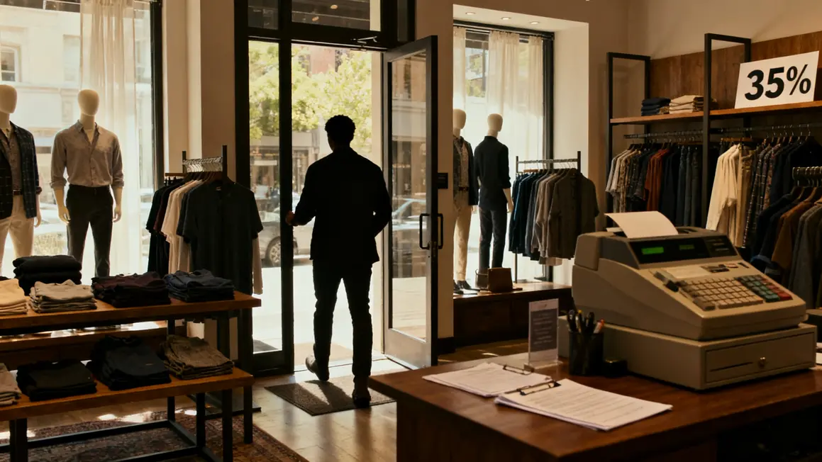 Fonds de commerce exemple boutique vetements