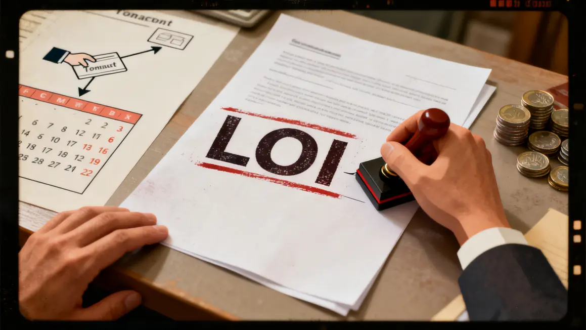 document LOI sur une table processus reprise