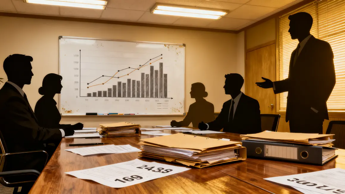 valorisation PME en 2026 : points clés à connaître en petit budget 1 Salle de réunion valorisation PME 2026 avec graphiques de rentabilité