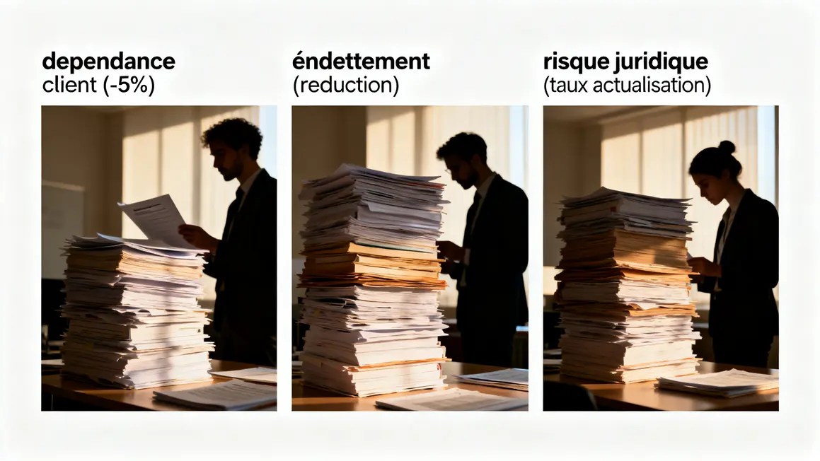 tableau risques valorisation PME